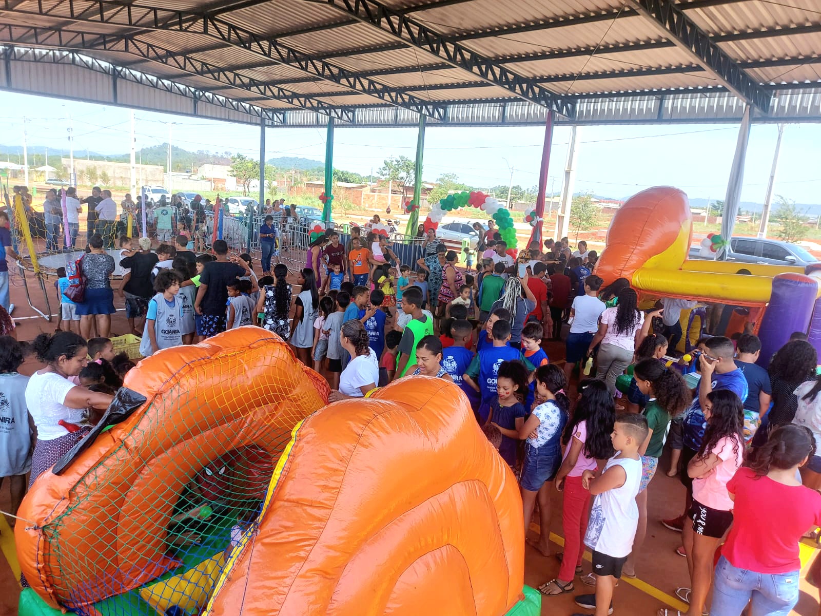 Comemoração do Dia das Crianças no Nova Goianira